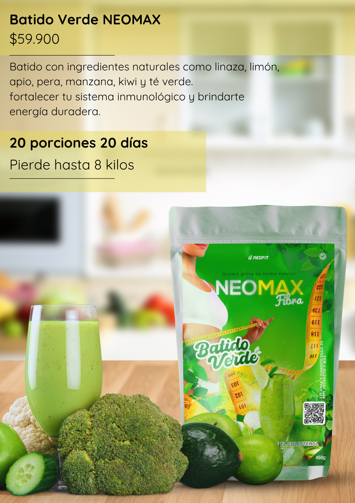 Batido Verde NEOMAX