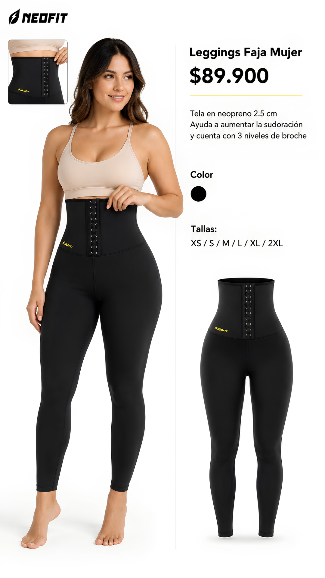 Leggins Faja Mujer